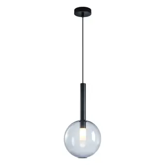 ML0329 lustra NIKO 1xG9 negru