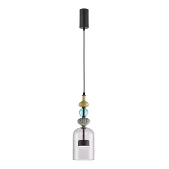 ML0360 lustra ARTE 12W led, 3000K D135mm, negru-violet