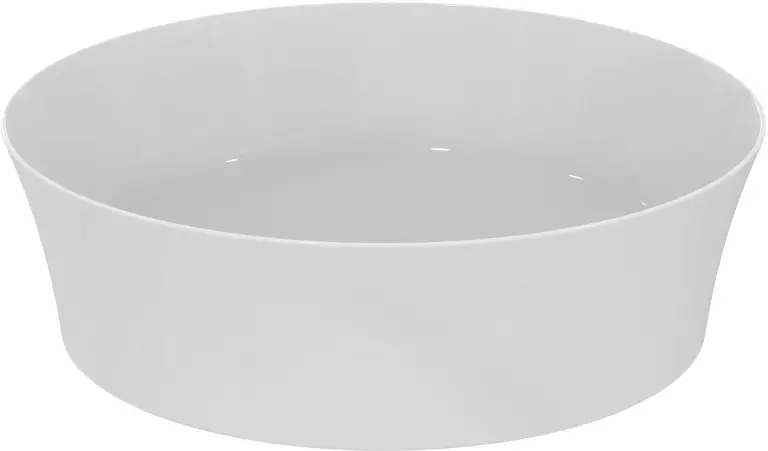 Lavoar pe blat tip bol Ideal Standard Atelier Ipalyss Rotund 40cm fara preaplin (E139801)
