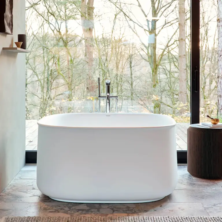 Cada Freestanding Duravit Zencha 125 x 125