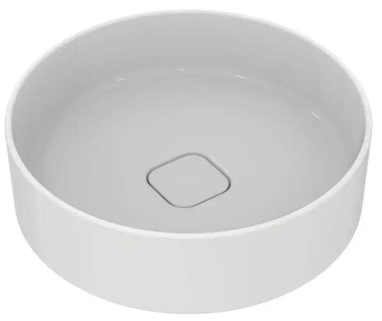 Lavoar pe blat tip bol Ideal Standard Strada II Round 45cm fara preaplin (T295901)