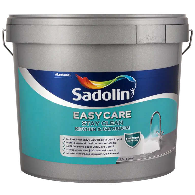 EASYCARE – vopsea lavabila pentru bucatarie si baie
