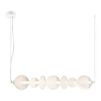 ML0864 lustra DAPHNE 40W led, 3000K, alba