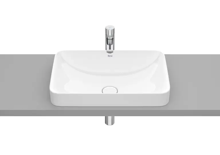 Lavoar in blat ROCA Inspira Square 550x370 Alb A327534000