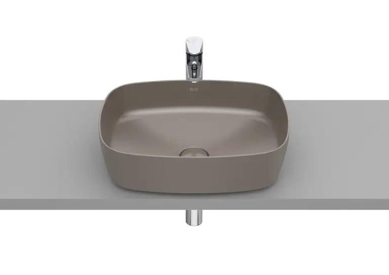Lavoar pe blat ROCA Inspira Soft 500x370 Coffee A327500660