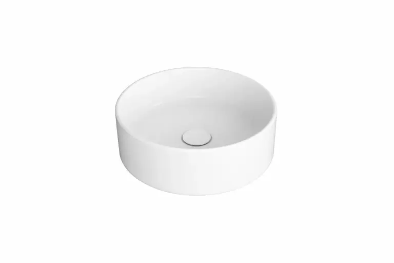 Lavoar pe blat Simas Foriu Round D.40 cm Matt White
