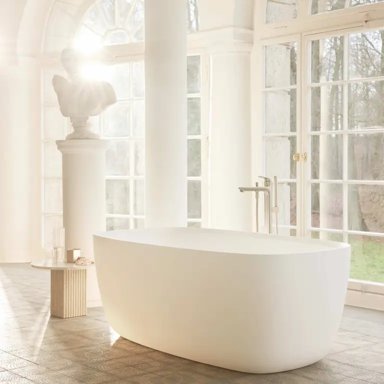 Cada Freestanding Duravit Aurena DuroCast+ 160 x 90