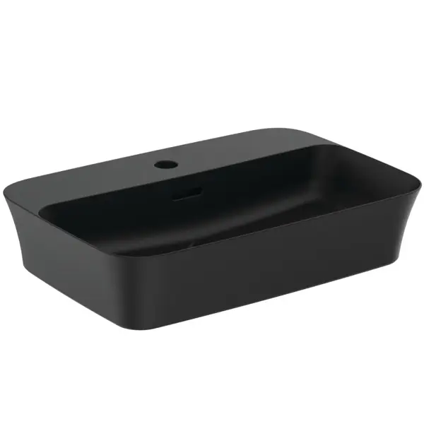 Lavoar pe blat Ideal Standard Atelier Ipalyss Negru Mat 55x38cm (E2077V3)