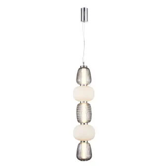 ML0362 lustra CARO 40W led, 3000K alb-smoke gray