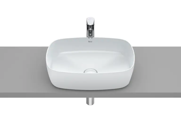 Lavoar pe blat ROCA Inspira Soft 500x370 Pearl A327500630