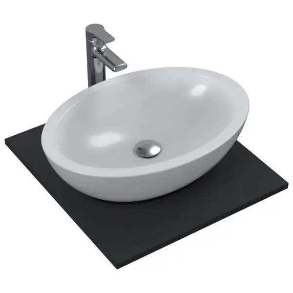 Lavoar pe blat tip bol Ideal Standard Strada 62x44cm (K078401)