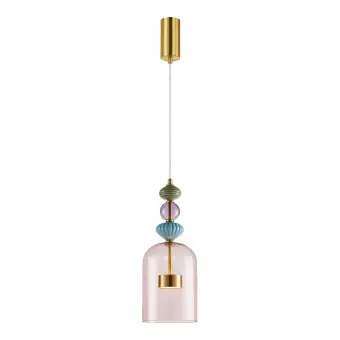 ML0357 lustra ARTE 12W led, 3000K, D160mm, aur-roz