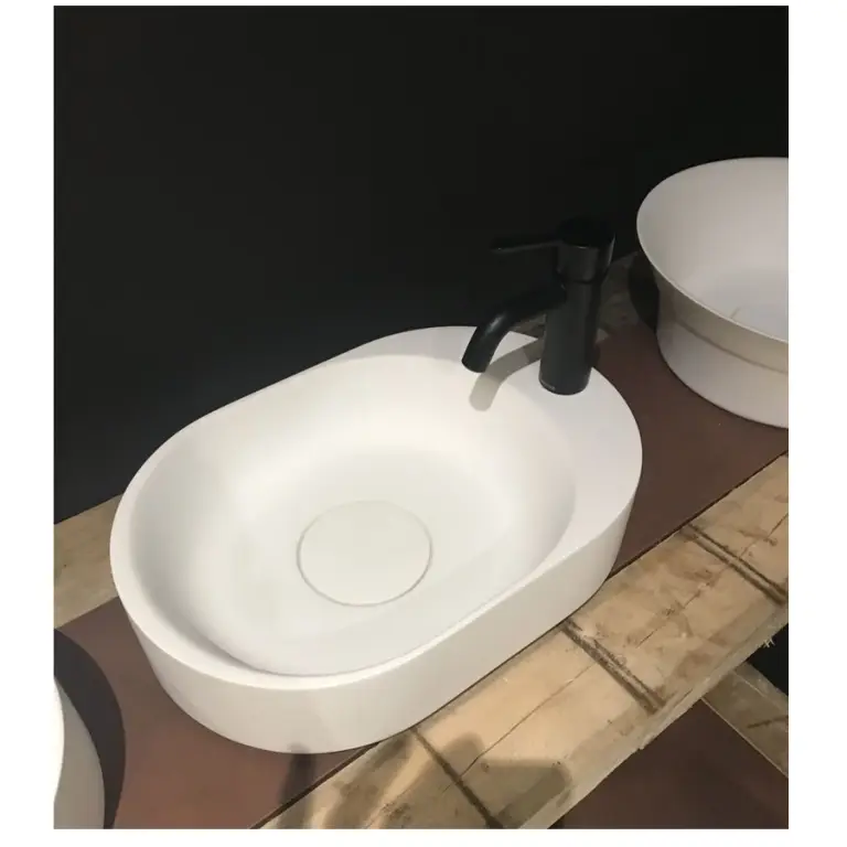 Lavoar pe blat Solid Surface Riho Valor Tray 48x32