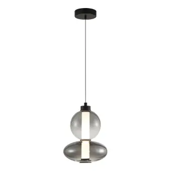 ML0344 lustra DAPHNE 12W led, 3000K smoke gray