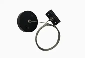 TR/EU-2106-BK Suspensie pentru șina magnetica 220V , negru.