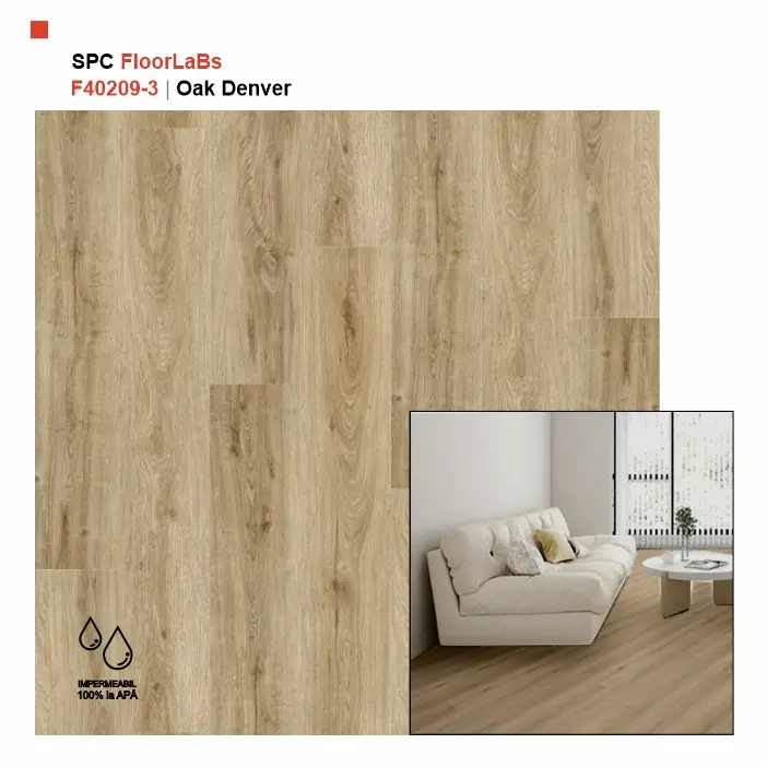 Pardoseala SPC, F40209-3 Oak Denver, FloorLabs