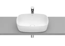 Lavoar pe blat ROCA Inspira Soft 500x370 Alb Mat A327500620