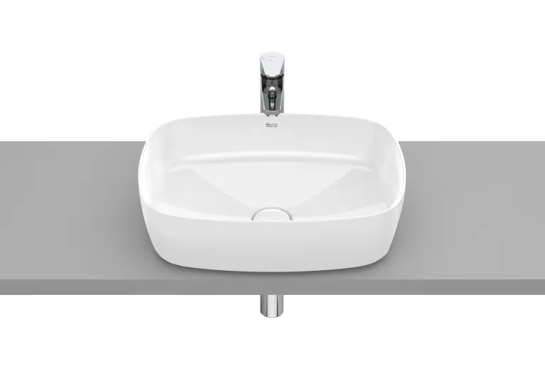 Lavoar pe blat ROCA Inspira Soft 500x370 Alb A327500000