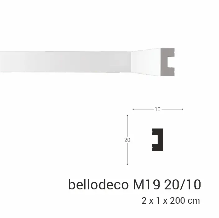 Plintă de perete XPS M19
