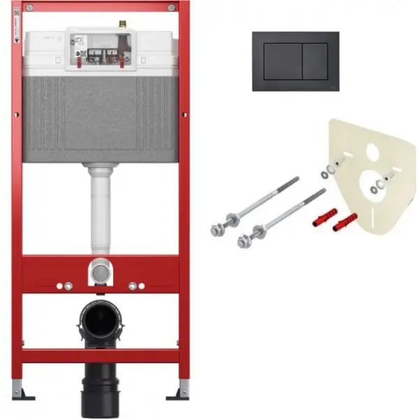 Rama pentru suspendarea WC Tece TECEBase 3 in 1 + clapeta