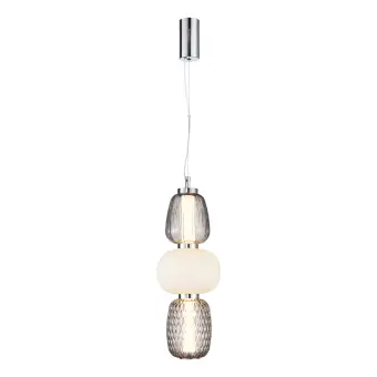 ML0364 lustra CARO 28W led, 3000K smoke gray