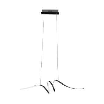 ML1577 lustra LOOP 28W led, 4000K, negru, L950mm H1000mm