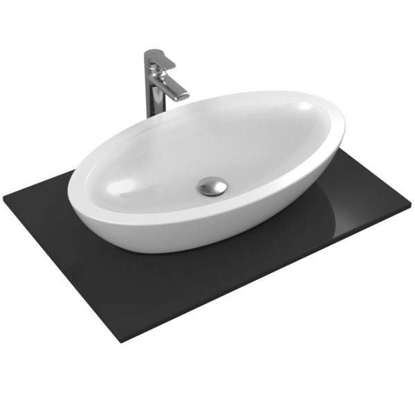 Lavoar pe blat tip bol Ideal Standard Strada 76x45cm (K078501)