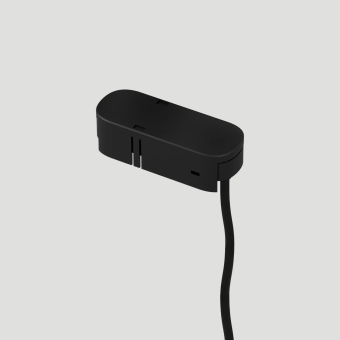 TR/EU-5215-BK, adapter alimentare track AIR, 48V,negru