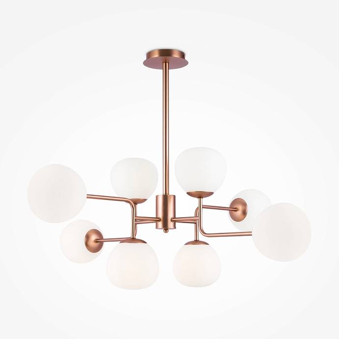 12-Light Nickel Chandelier | Erich | MOD221-PL-12-N
