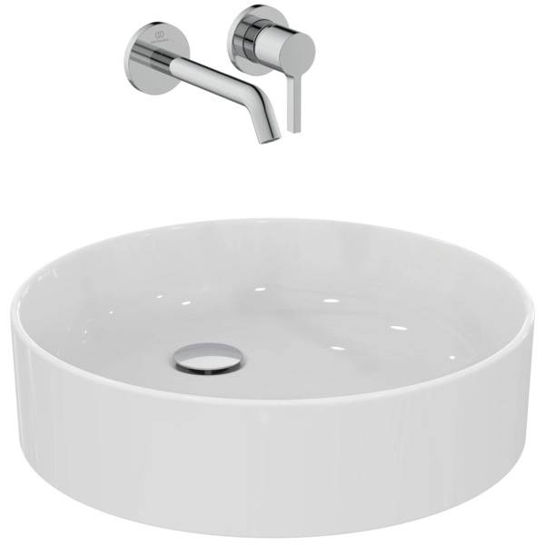 Lavoar pe blat tip bol Ideal Standard Atelier Conca D45cm (T369601)