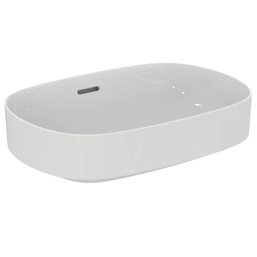 Lavoar pe blat tip bol Ideal Standard Atelier Linda 55x38cm cu preaplin (T440101)