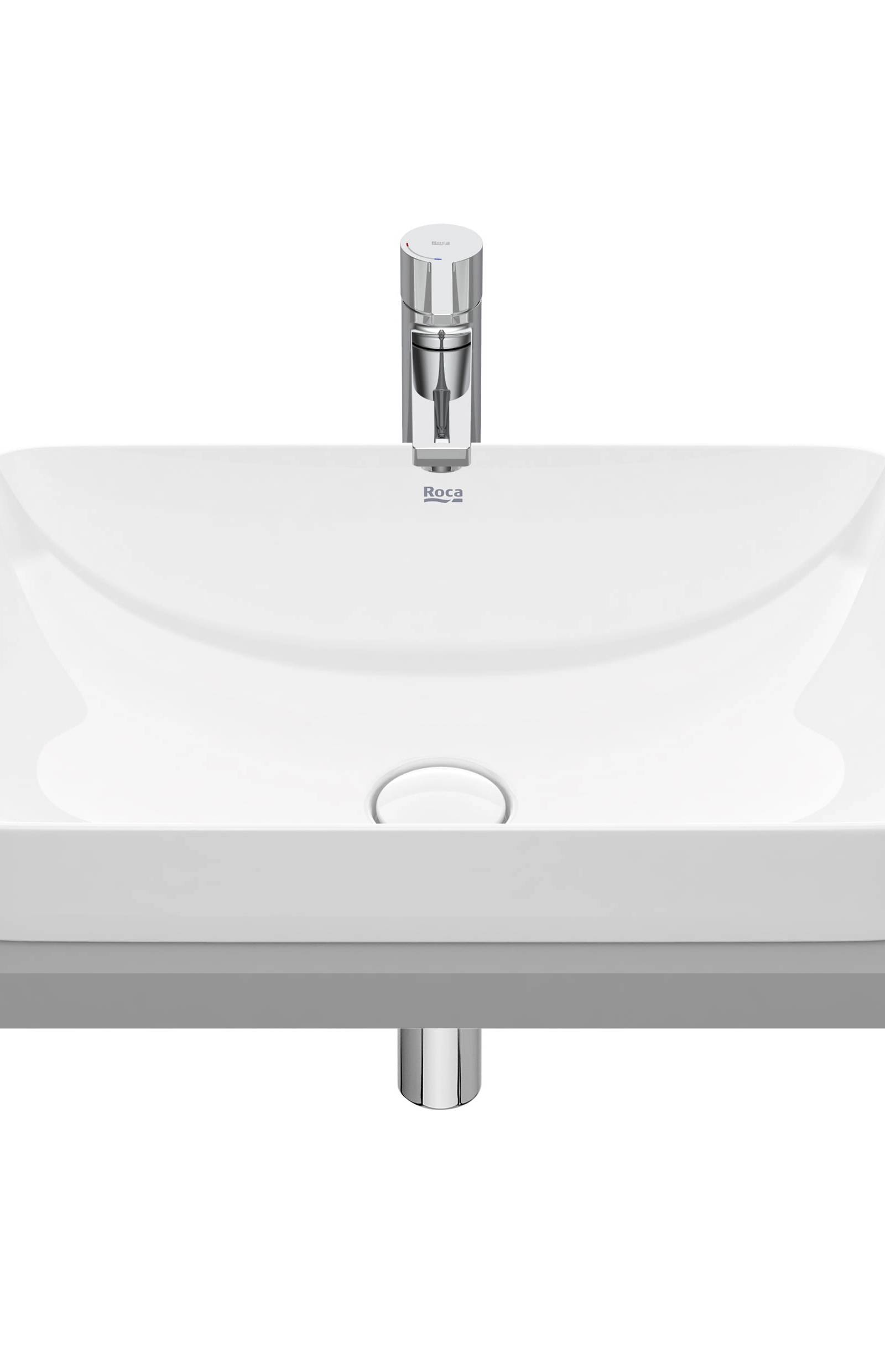 Lavoar in blat ROCA Inspira Square 550x370 Alb A327534000