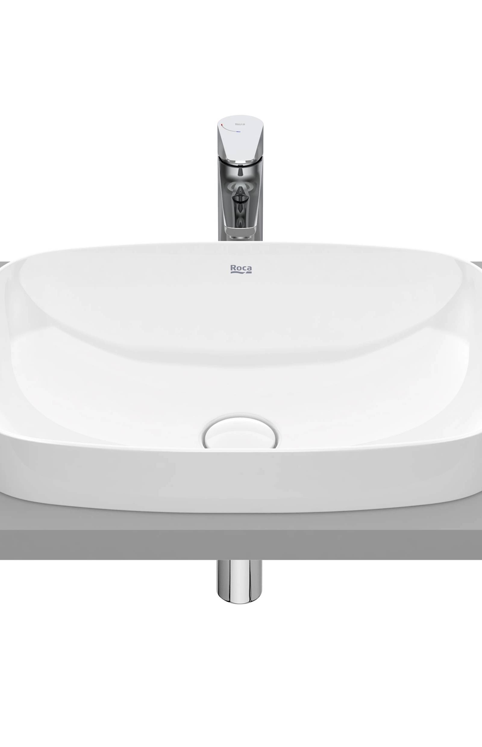 Lavoar in blat ROCA Inspira Soft 550x370 Alb A327504000
