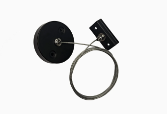 TR/EU-2106-BK Suspensie pentru șina magnetica 220V , negru.