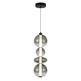 ML0347 lustra DAPHNE 36W led,3000K smoke gray