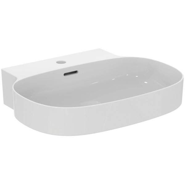 Lavoar pe blat tip bol Ideal Standard Atelier Linda-X 60cm cu orificiu baterie (T475501)
