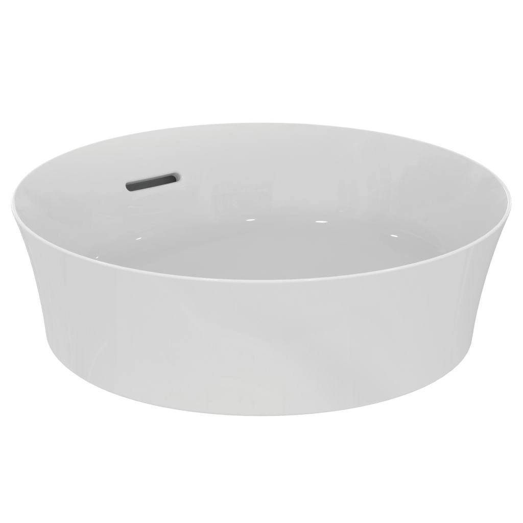 Lavoar pe blat tip bol Ideal Standard Atelier Ipalyss Rotund 40cm cu preaplin (E141301)