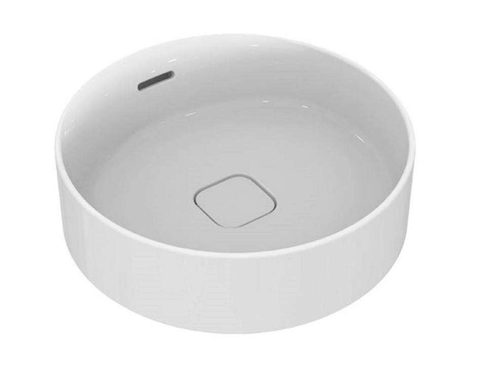 Lavoar pe blat tip bol Ideal Standard Strada II Round 45cm cu preaplin (T296101)